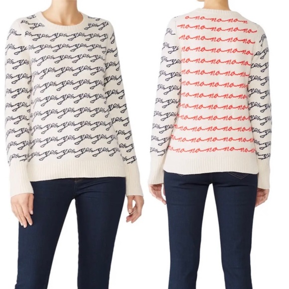 J.Crew Yes/No Sweater in Jacquard XXS - Picture 1 of 15